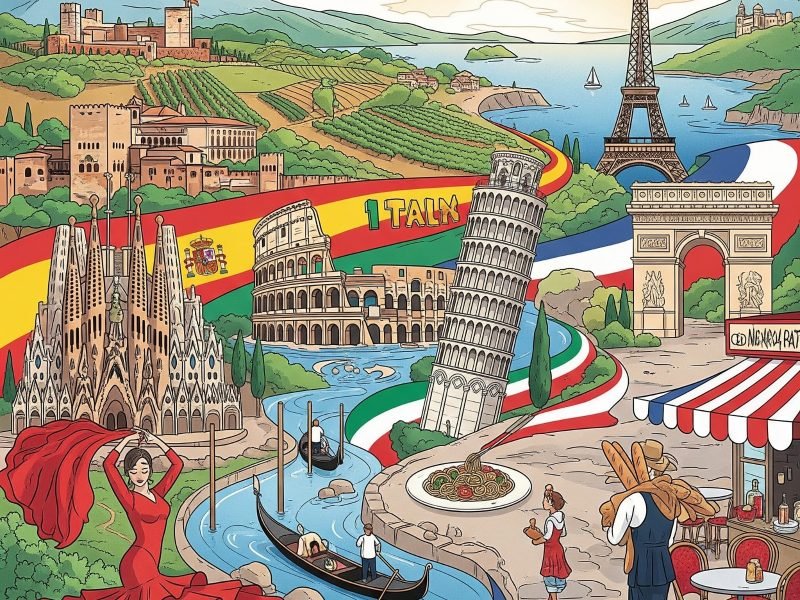 15 días por España, Italia y España (TIPS)